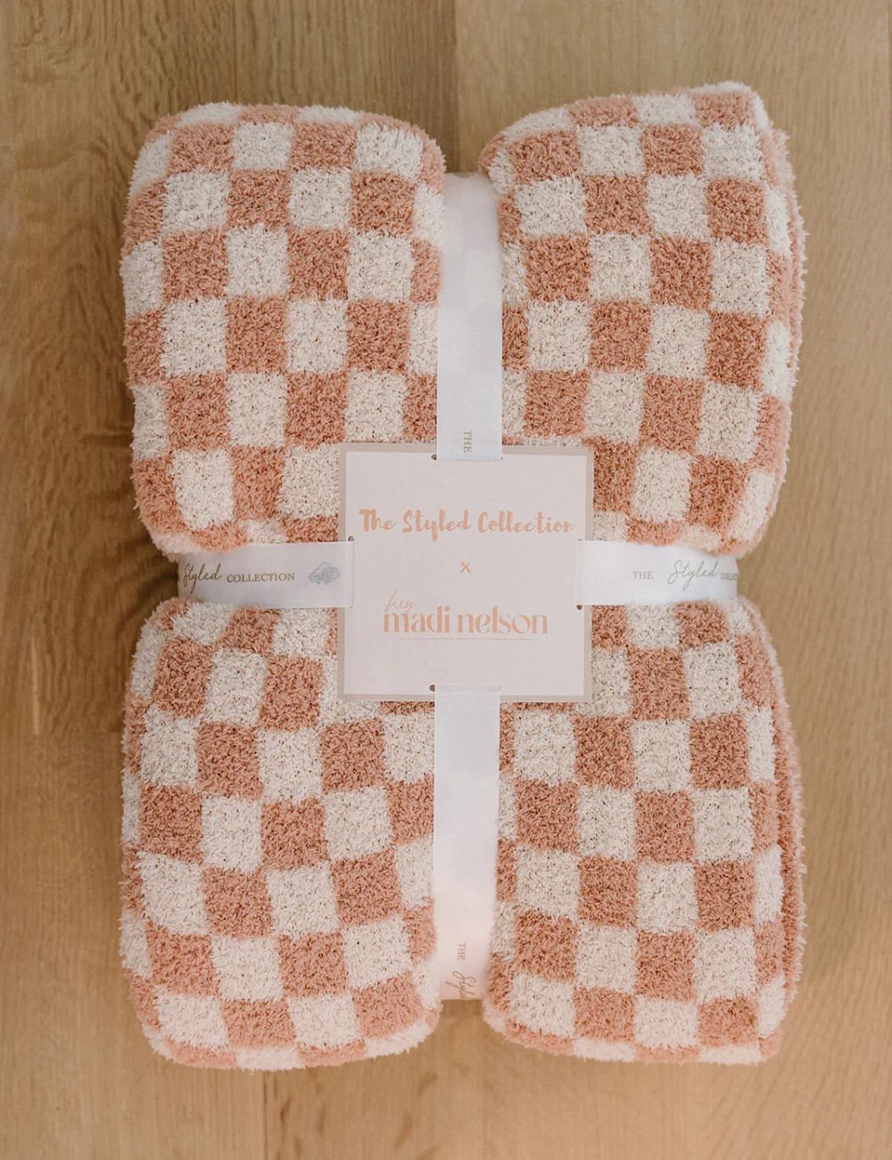 TSC x Madi Nelson: Mini Checkered Full Size Buttery Blankets | The Styled Collection