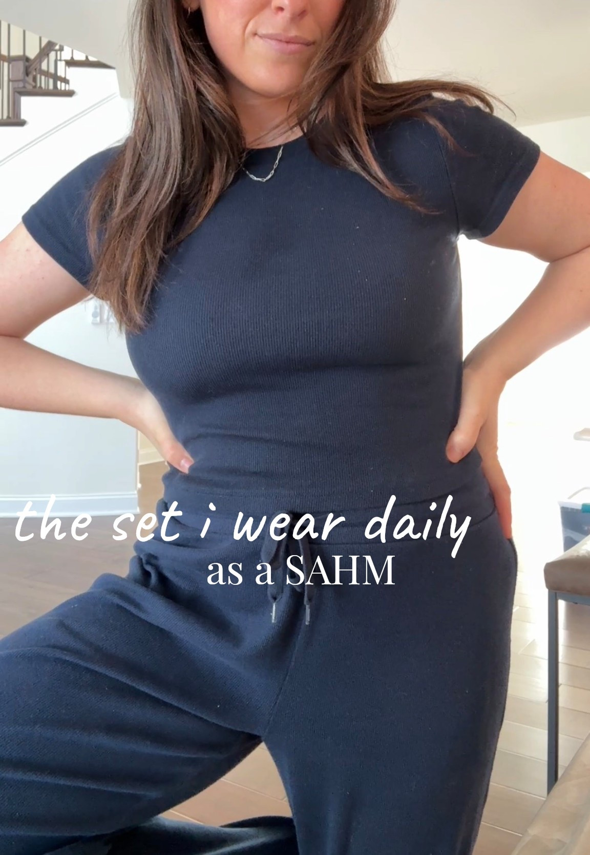 The set I wear daily as a SAHM. I have this in multiple colors and wash it weekly. Fabric is cotton which I love for a natural fiber option!

#LTKPetite #LTKmomlife #LTKootd