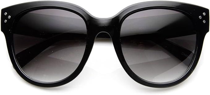 AStyles Womens Large Oversized Fashion Horn Rimmed Audrey Sunglasses | Amazon (US)