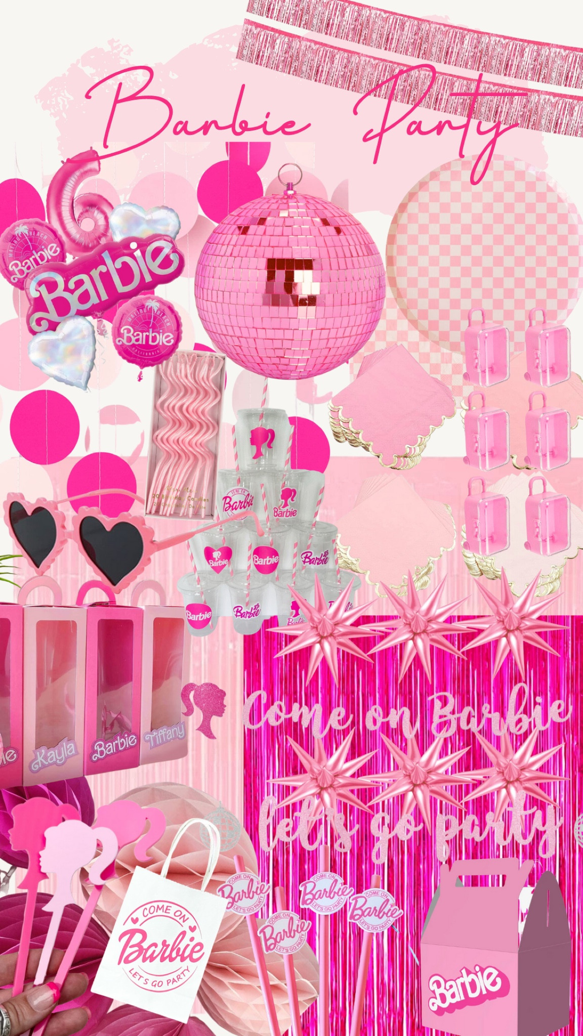Super cute Pink Barbie party theme 

#barbie #barbiethings #barbieparty #barbietheme #barbiebirthday
#birthdayparty #celebration #birthday #partylife #toddlerbirthday #coorporateeventplanner #birthdayparty #instaparty #partytime #partying #partytheme #partyidea #partydecor #partyideas #littlemermaid #kidparty #kidpartytheme #toddlers #kids #summerparty #summer #summerideas #summeractivities #daisyparty #daisy #flowerpower #discoparty #danceparty #sunparty #partyanimal #wildone #cutieparty

#LTKkids #LTKFind #LTKunder100