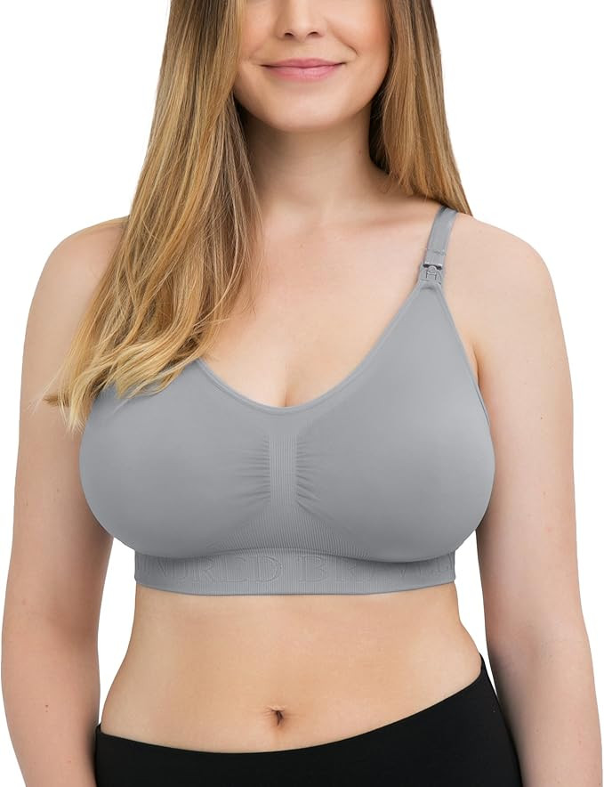 Kindred Bravely Simply Sublime Seamless Nursing Bra for Breastfeeding | Wireless Maternity Bra | Amazon (US)