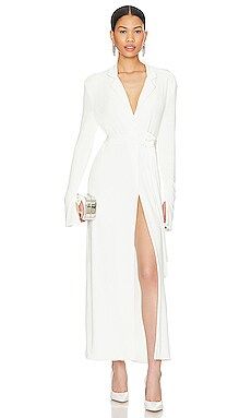 SER.O.YA Virginia Cardigan Dress in White from Revolve.com | Revolve Clothing (Global)
