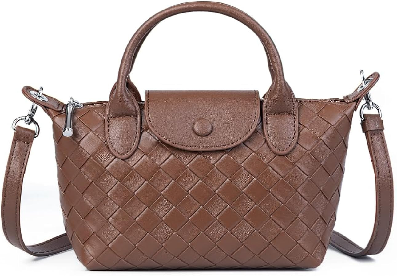 Mini Lightweight Leather Women's top Handle Handbags Fashion Travel Daily Satchel Bags for women | Amazon (US)