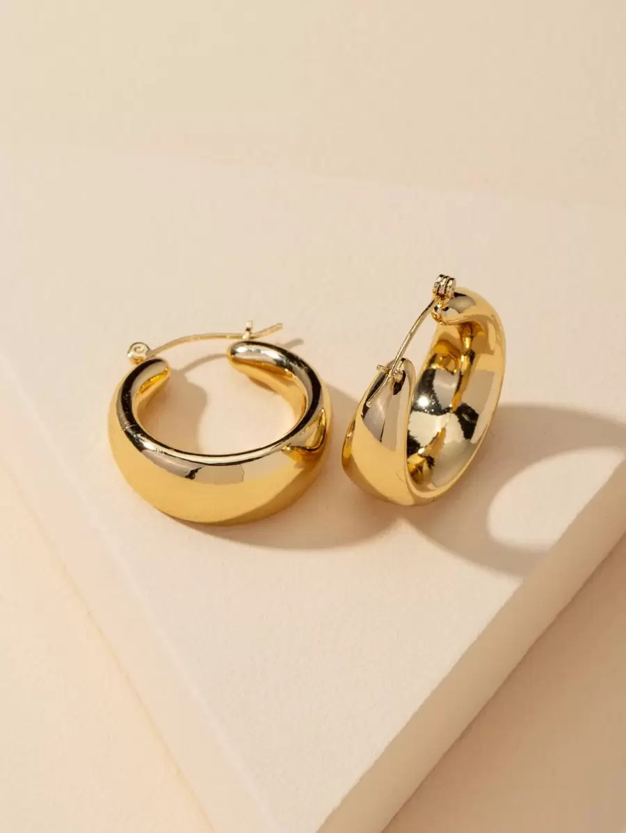 Metal Hoop Earrings | SHEIN
