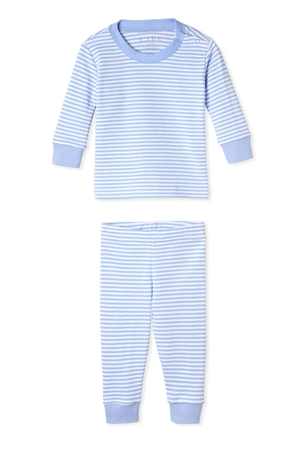 Baby Long-Long Set in Hydrangea | Lake Pajamas