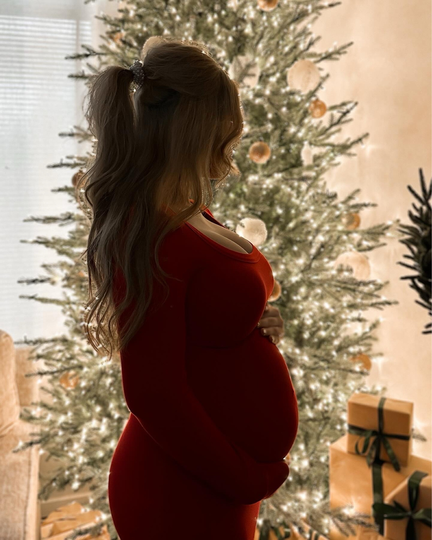 Skims dress look for less 
Amazon fashion
Skims dress
Bump friendly 

#LTKSeasonal #LTKfindsunder50 #LTKbump