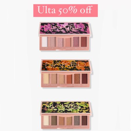 Ulta deal! 50% off naked palettes, Makeup, beauty, skincare 



#LTKsalealert #LTKfindsunder50 #LTKbeauty