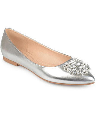 Women's Renzo Jeweled Flats | Macy's