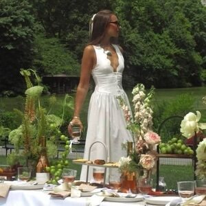 We wore what - Scallop white dress | Poshmark