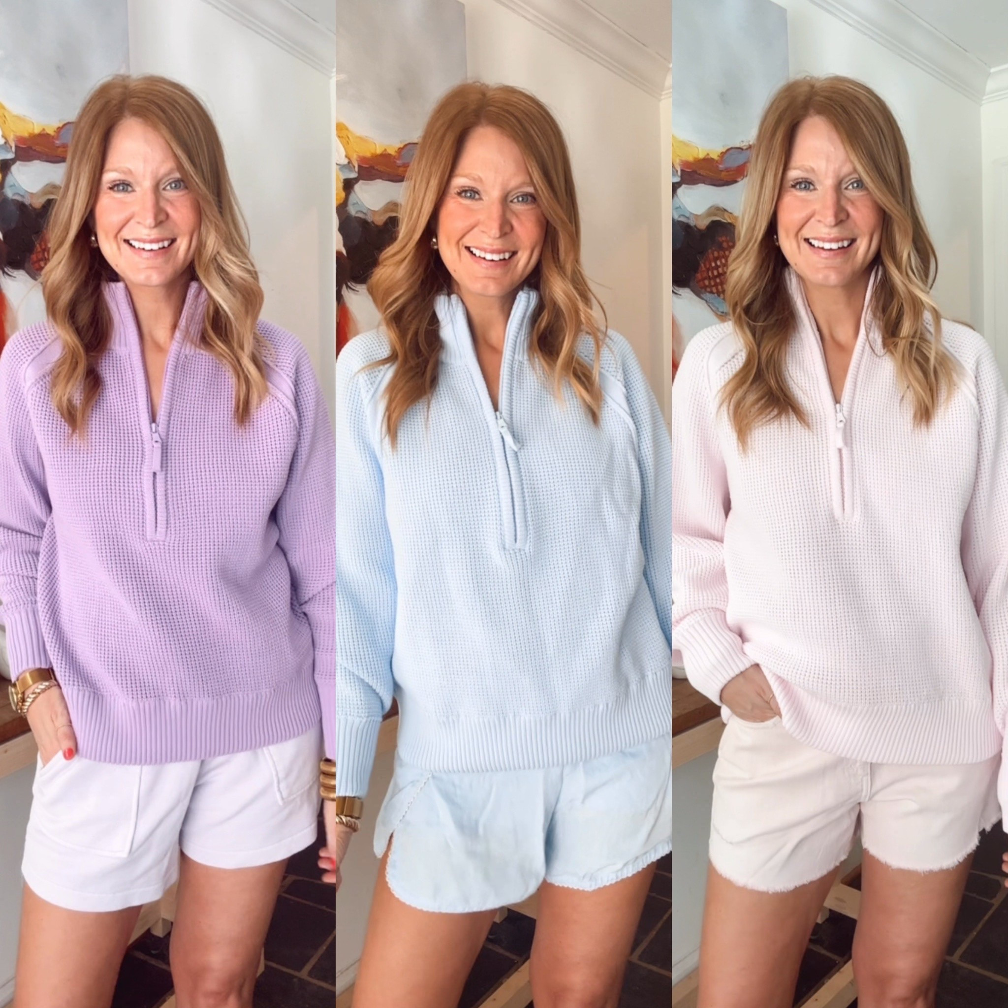 The sweater is 50% off today!! Don’t miss this sale! 🙌🏻

I’ve worn some form of this outfit multiple times already. Cute, easy to throw on, and looks put together! In size M.



#aerie #springoutfit #springstyle #americaneagle #momstyle