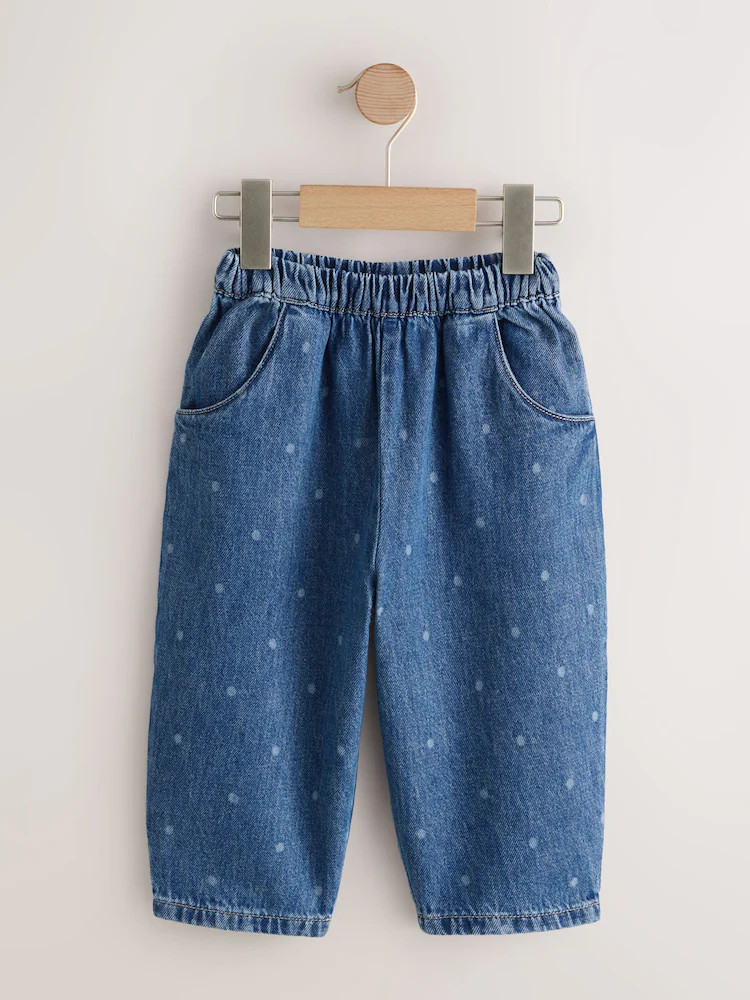 Blue Spot Pullon Barrel Jeans (3mths-7yrs) | Next US