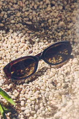I-SEA Oval Sunglasses | Anthropologie (US)