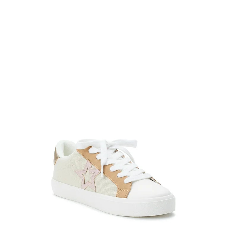 No Boundaries Women's Low Star Sneakers | Walmart (US)