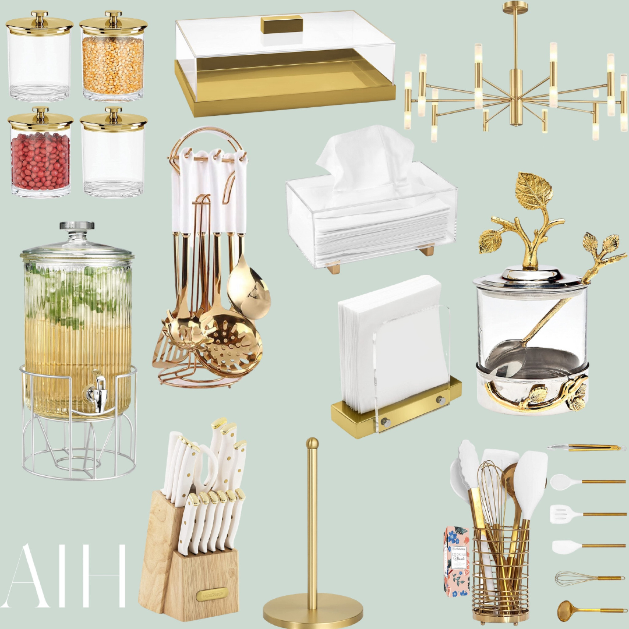 Amazon Home acrylic and gold kitchen accessories 

#LTKunder50 #LTKunder100 #LTKhome