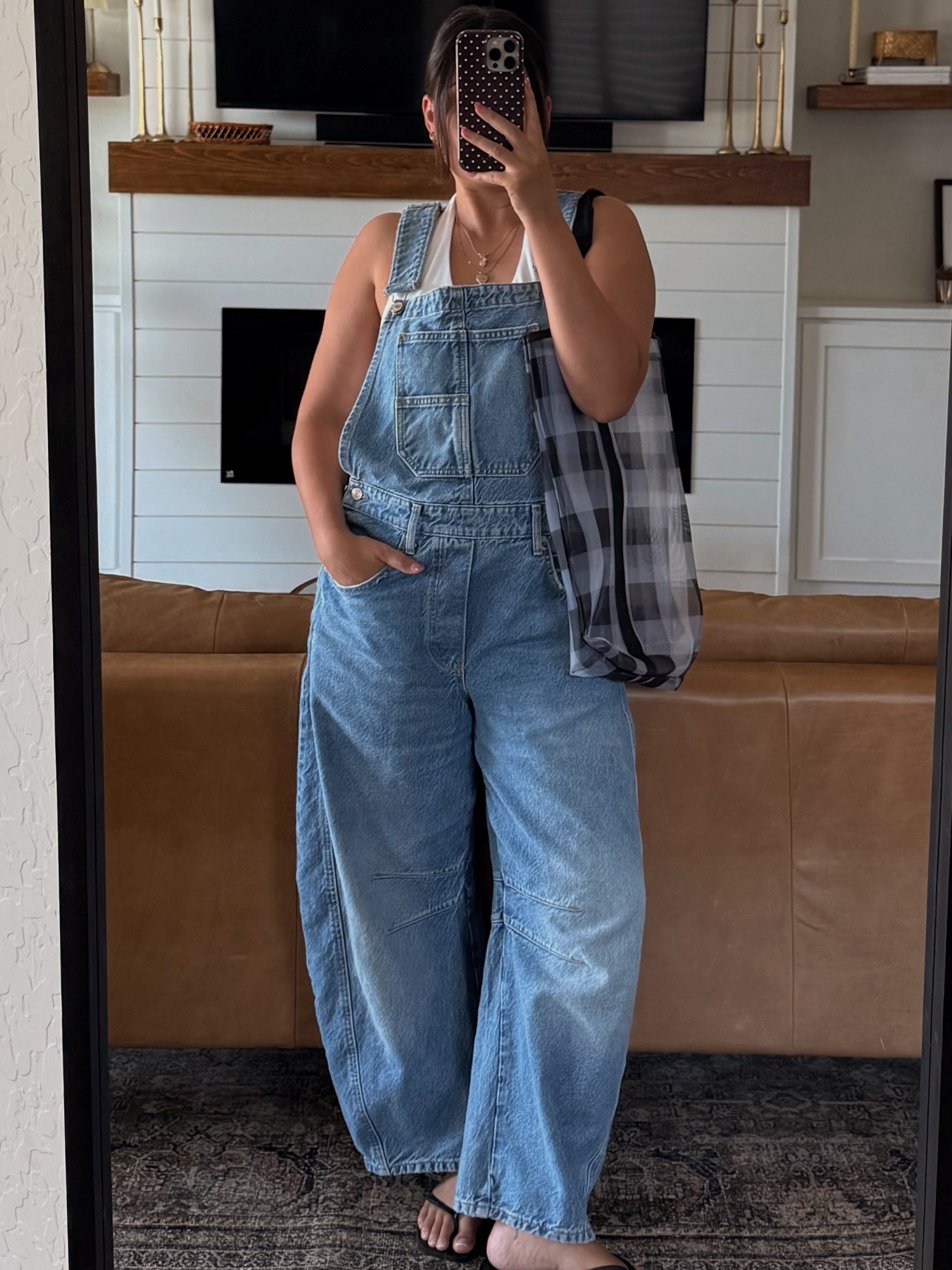 Vacation outfit #4
Overalls: M (regular length)
Top: M (petite)

#LTKU #LTKSeasonal #LTKStyleTip