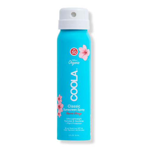 Guava Mango Travel Size Classic Body Organic Sunscreen Spray SPF 50 - COOLA | Ulta Beauty | Ulta