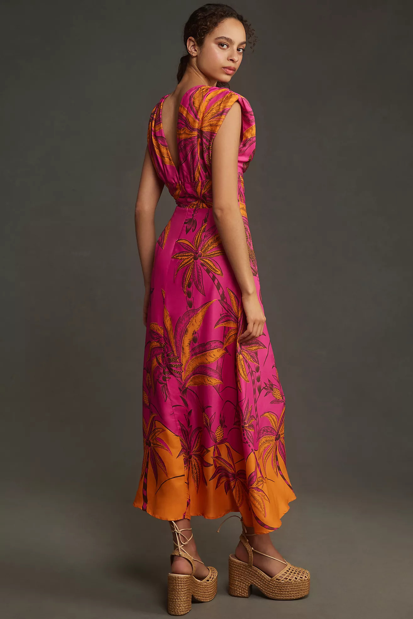 Farm Rio Beach Forest Maxi Dress | Anthropologie (US)