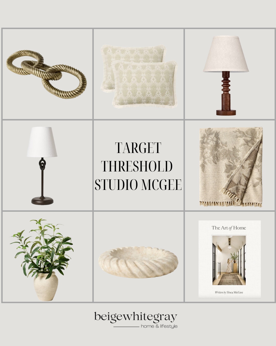 Target Threshold & Studio McGee 

 