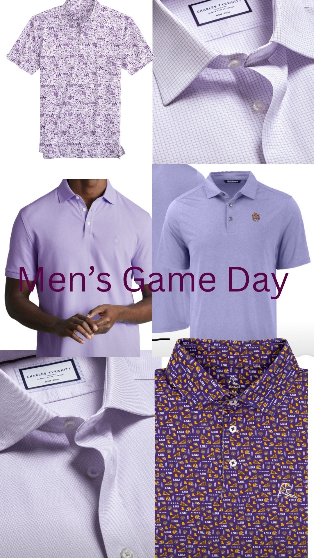 Make sure he matches your style! 