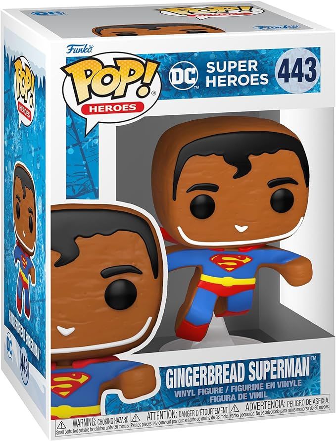 Funko Pop! Heroes: DC Holiday - Gingerbread Superman | Amazon (US)