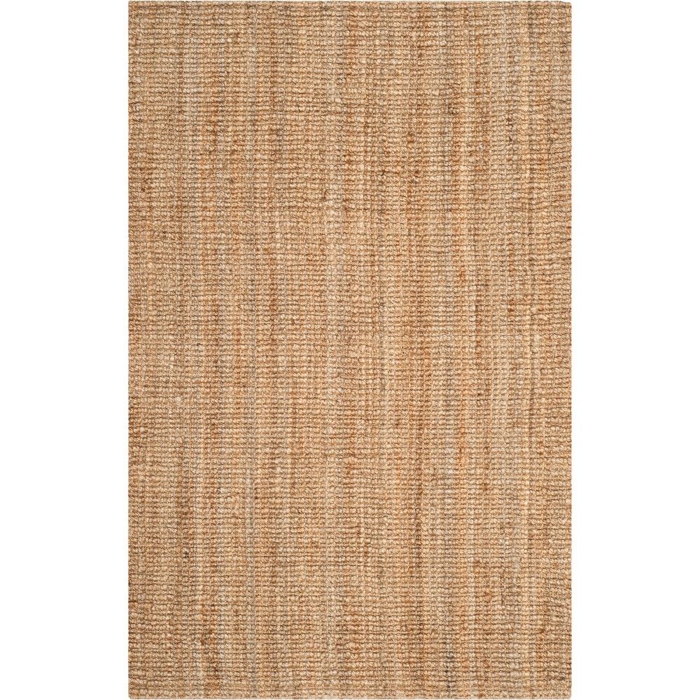 5'X7'6"" Solid Woven Area Rug Natural - Safavieh, Adult Unisex | Target
