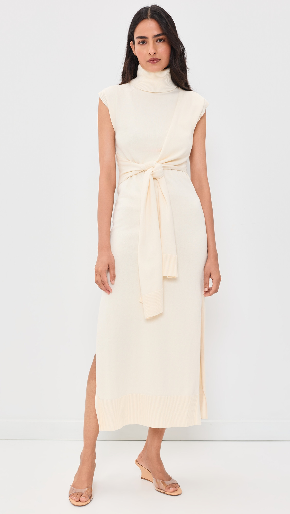 En Saison Bernadette Midi Dress Ivory S | Shopbop