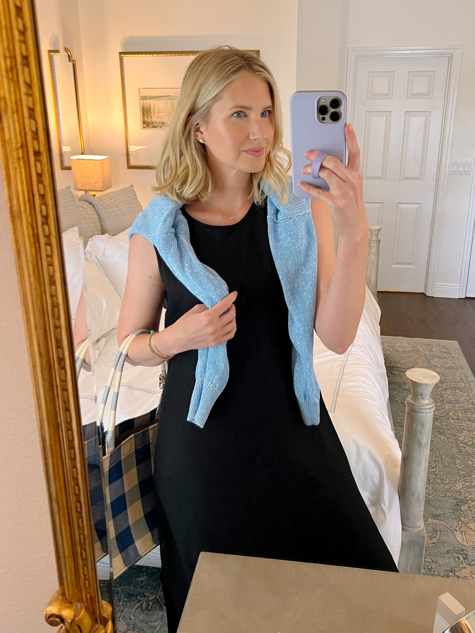 Truly such a flattering easy dress! Black linen maxi/midi. Wearing a size small. #jcrew 

#LTKunder100 #LTKFind #LTKsalealert