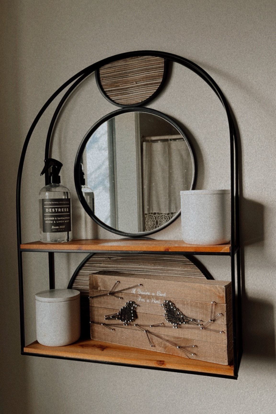 Bathroom decor. Mirror. Bathroom jar. 

#LTKstyletip #LTKhome #LTKfamily