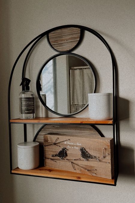 Bathroom decor. Mirror. Bathroom jar. 

#LTKstyletip #LTKhome #LTKfamily