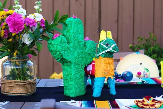 Cactus Piñata, Mexican fiesta supplies, bohemian party supplies, cactus party decor, boho chic decor | Etsy (US)