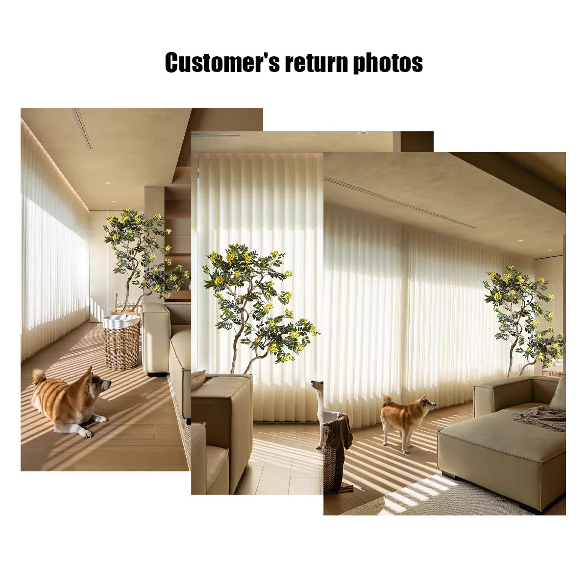 Artificial Locust Flower Green Plant Pot | Wayfair North America