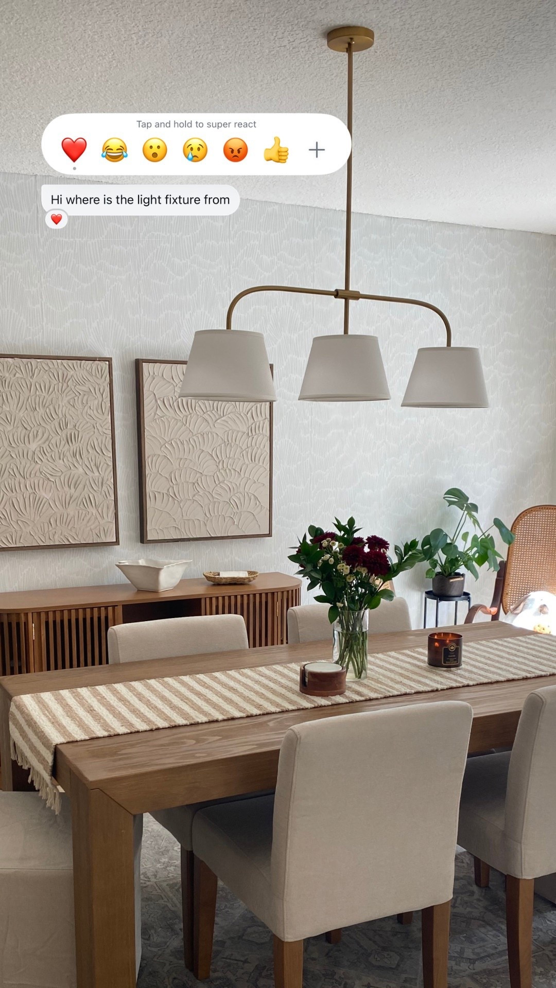 One of my most asked questions is regarding my dining room light fixture! From Amazon and under $100 right now for BFCM! 

#LTKSaleAlert #LTKCyberWeek #LTKHome