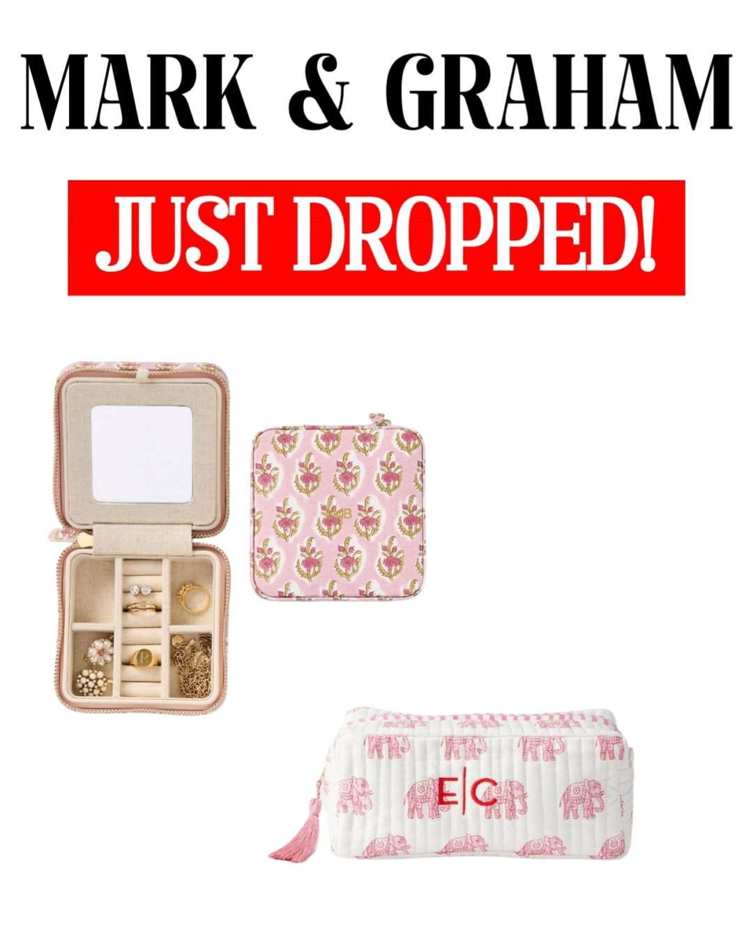 Obsessed with these Block Print Travel Pouches and the matching Travel Jewelry Case from Mark & Graham! 💙✨ You can personalize both pieces, which makes them such a chic and thoughtful gift for the holidays, travel lovers, or even a little treat for yourself. The quality is gorgeous, the patterns are stunning, and they keep everything organized in the prettiest way. Perfect for gifting season! 🎁✈️

#LTKfinds #LTKholiday #LTKgiftguide #LTKtravel #LTKstyle 

 

#LTKGiftGuide #LTKHoliday #LTKSaleAlert