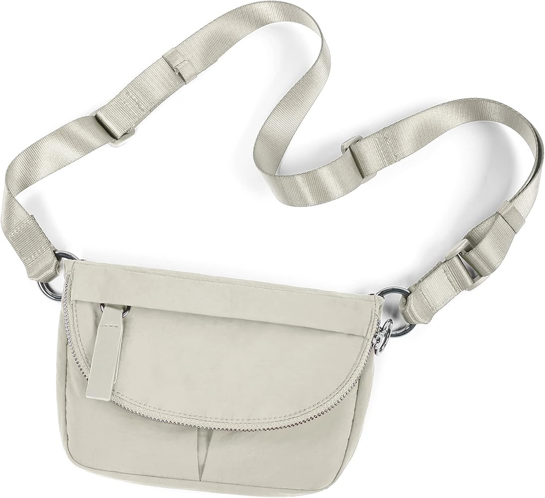 ODODOS 1.2L Mini Crossbody Bag with Adjustable Strap Festival Bag Fanny Pack for Ourdoor, Workout, T | Amazon (US)