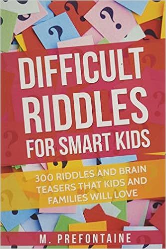 Difficult Riddles For Smart Kids: 300 Difficult Riddles And Brain Teasers Families Will Love (Boo... | Amazon (US)