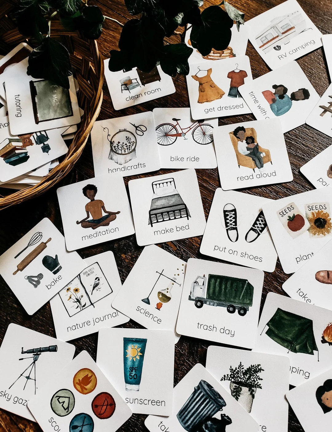 Editable Daily Rhythm Cards and Visual Schedule - Etsy | Etsy (US)