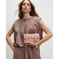 River Island Pink Lock Front Tote Bag | River Island UK & IE