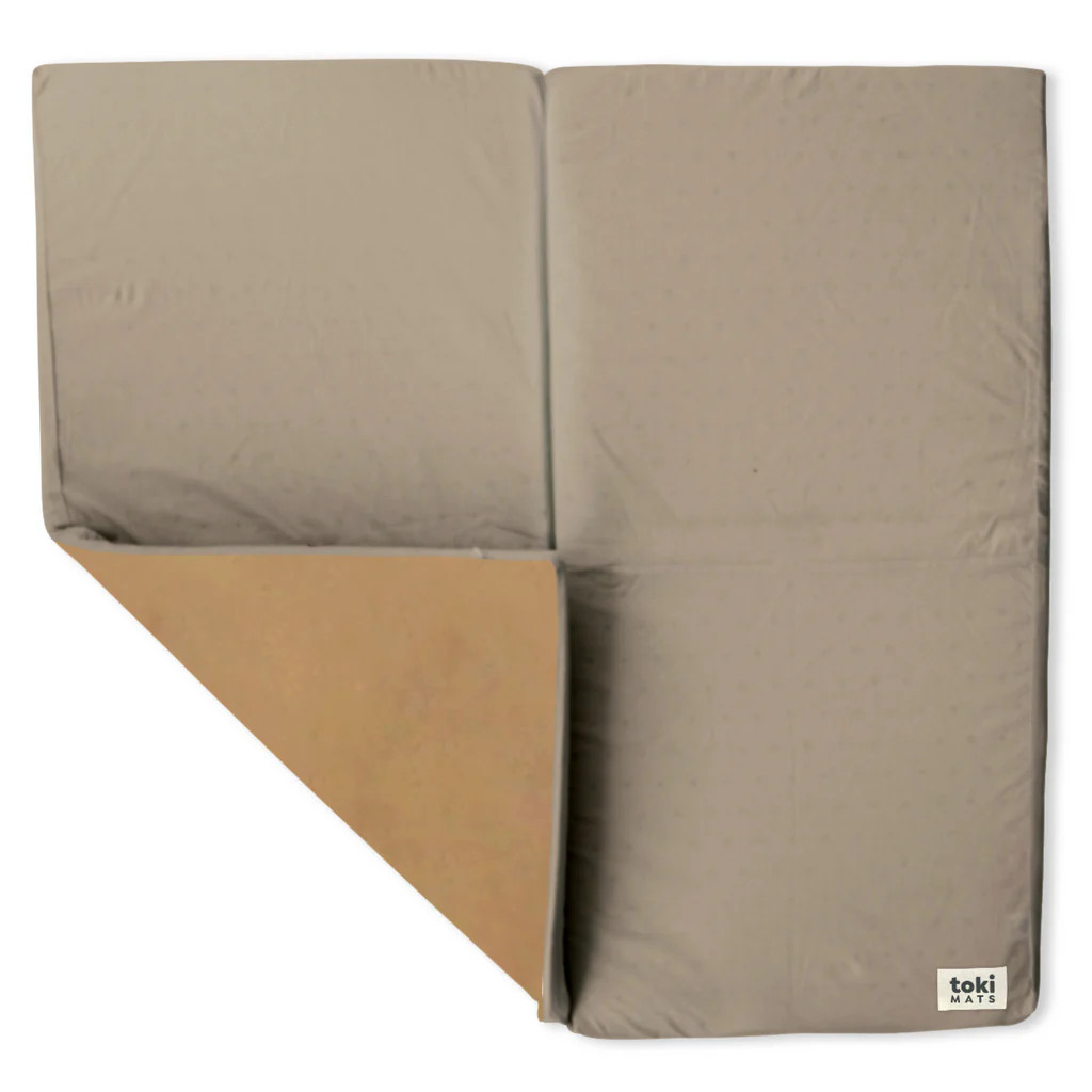 Toki Mats Cloud + Sandcastle Organic Cotton Mat | REBEL (formerly Rebelstork)