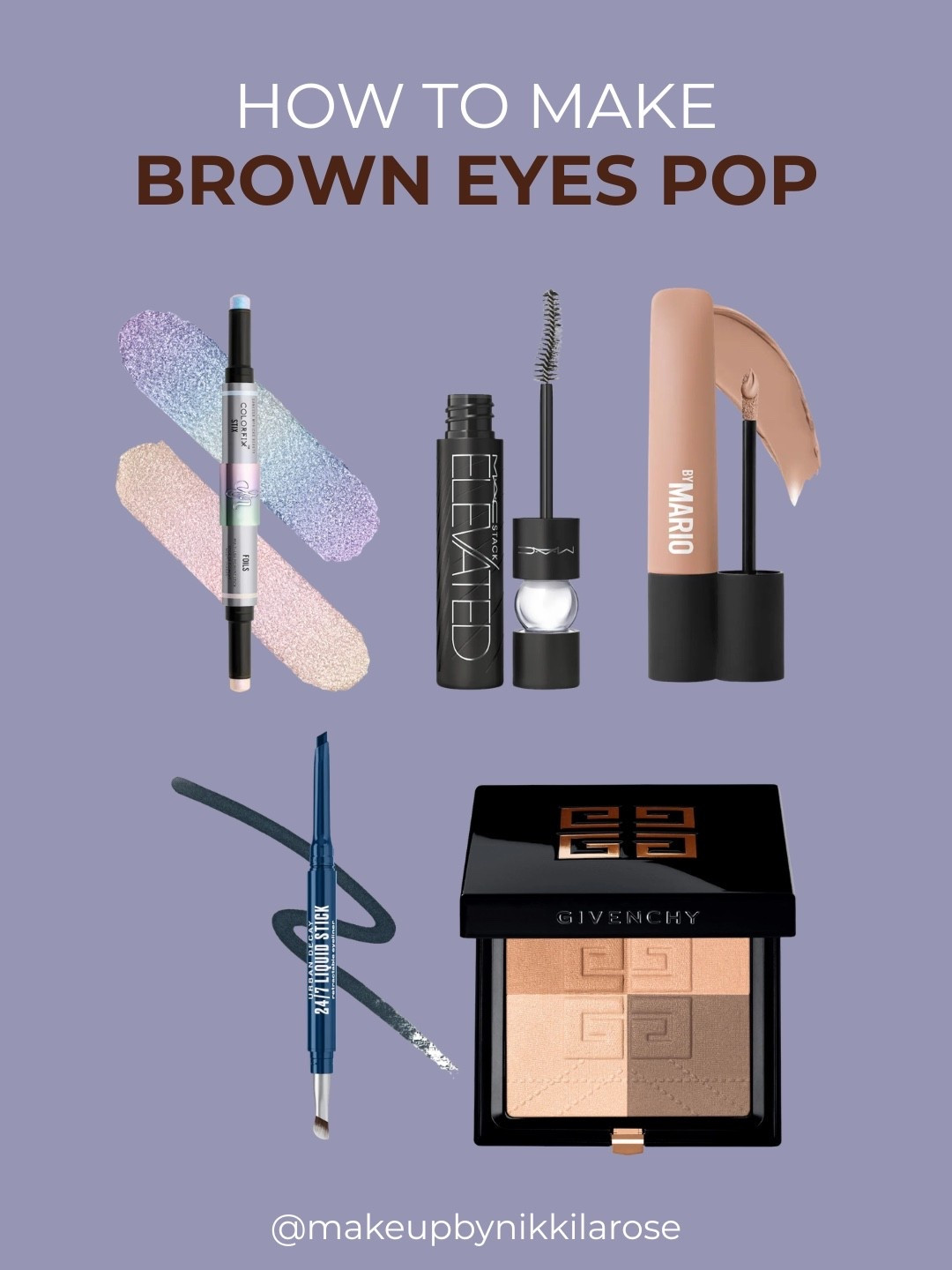 If you have Brown Eyes, Try this!
You can shop all products @Sephora

Buy online, pick up in store as well as same day delivery options are available 🛍️

#sephorapartner #sephora #sephorahaul