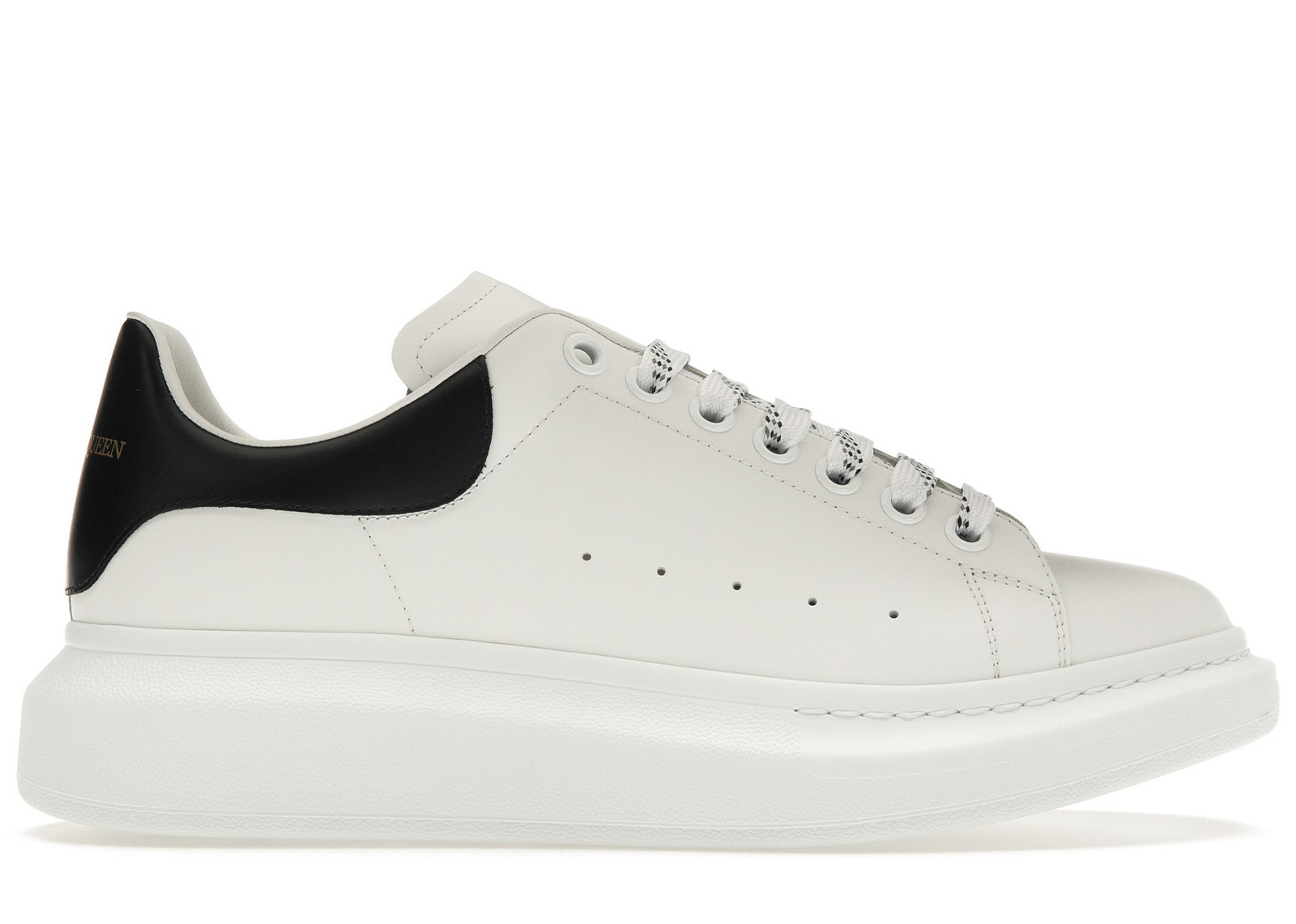 Men's Alexander McQueen Oversized Sneakers in White/Black | StockX