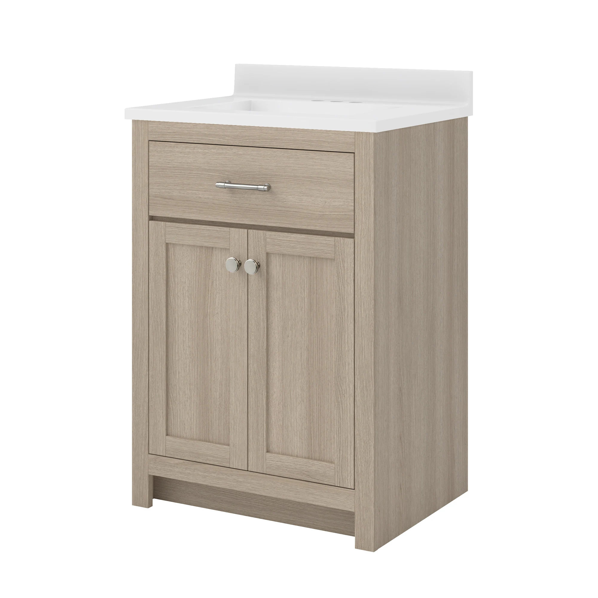 CRAFT + MAIN RSVT2534 Reese 24" Free Standing Single Basin Vanity Set - Overstock - 39924485 | Overstock