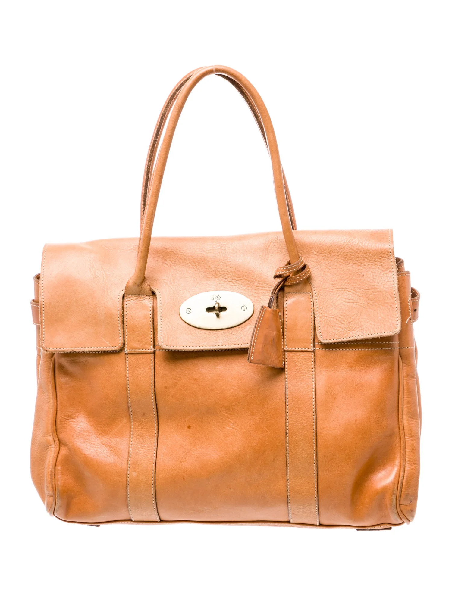 Leather Top Handle Bag | The RealReal