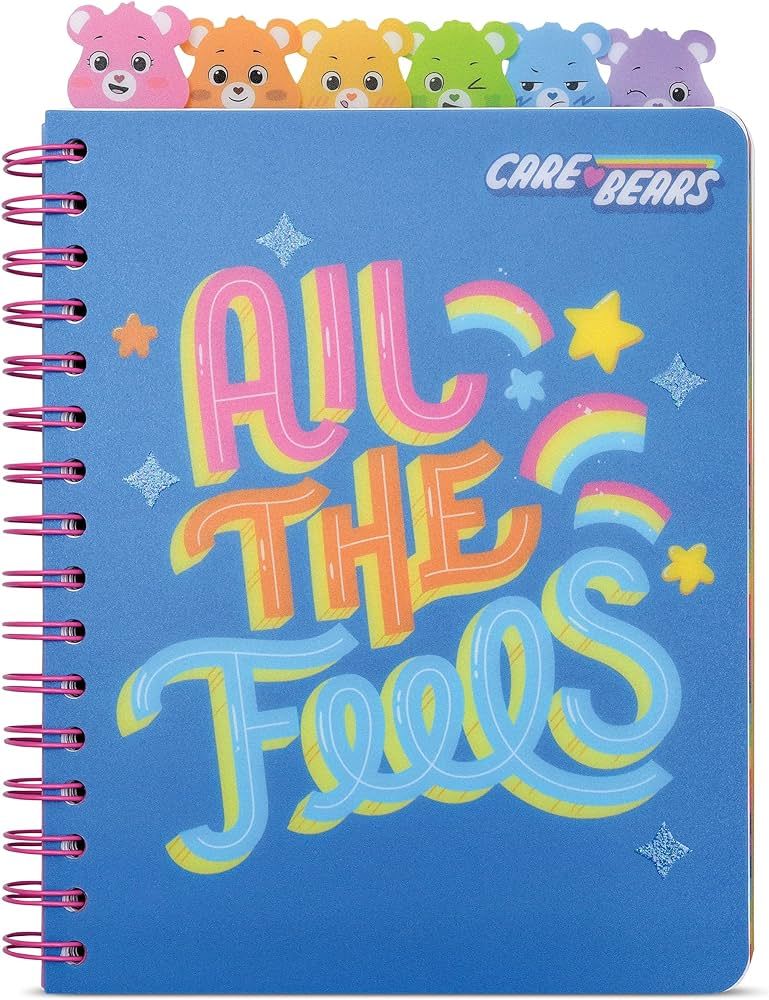 iscream Care Bears All the Feels Spiral-Bound Lined Page 8.5" Journal | Amazon (US)