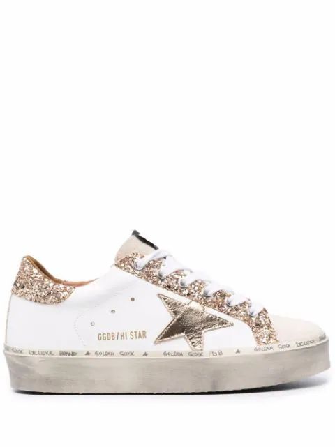 star-patch lace-up sneakers | Farfetch (US)