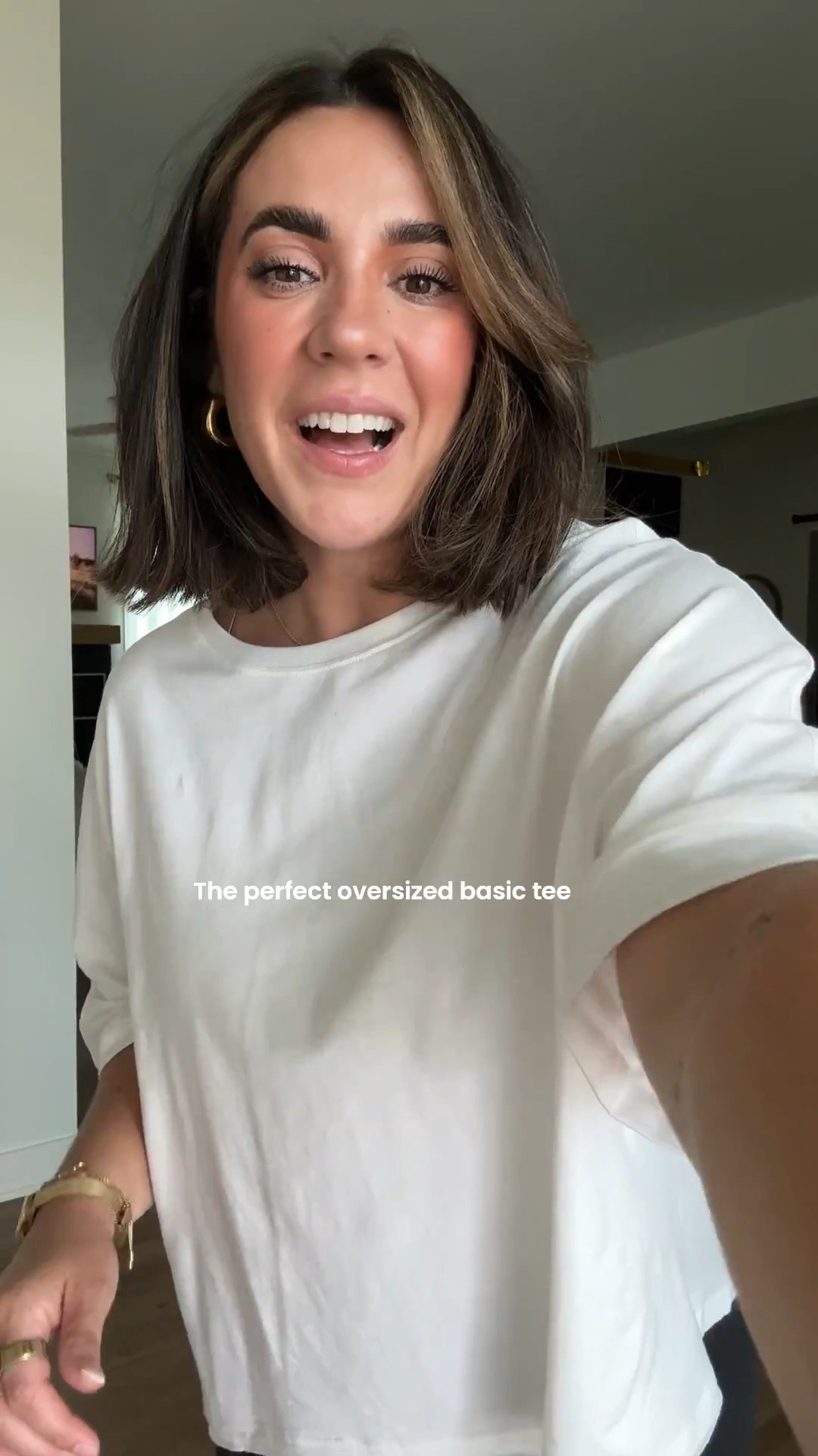 The perfectly oversized long crop, boxy t shirt from Amazon under $10 today! It’s stretchy and soft and comes in all the iconic colors. This is a mom closet must have. I do a size L 

#LTKMidsize #LTKSaleAlert #LTKootd