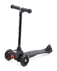 Mini Deluxe 3 Wheel Kick Scooter With Led | Marshalls