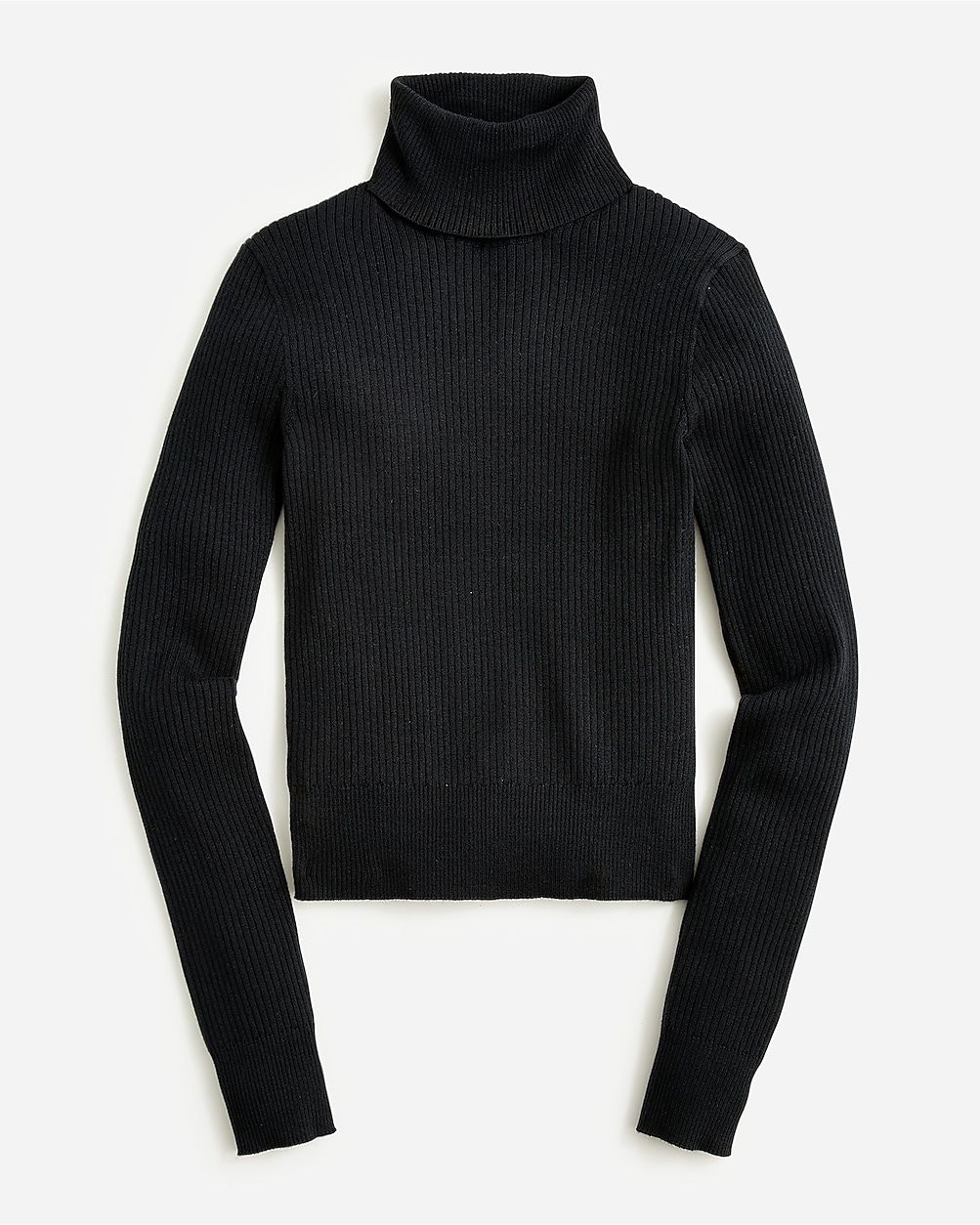 TENCEL™ lyocell-blend ribbed turtleneck sweater | J.Crew US