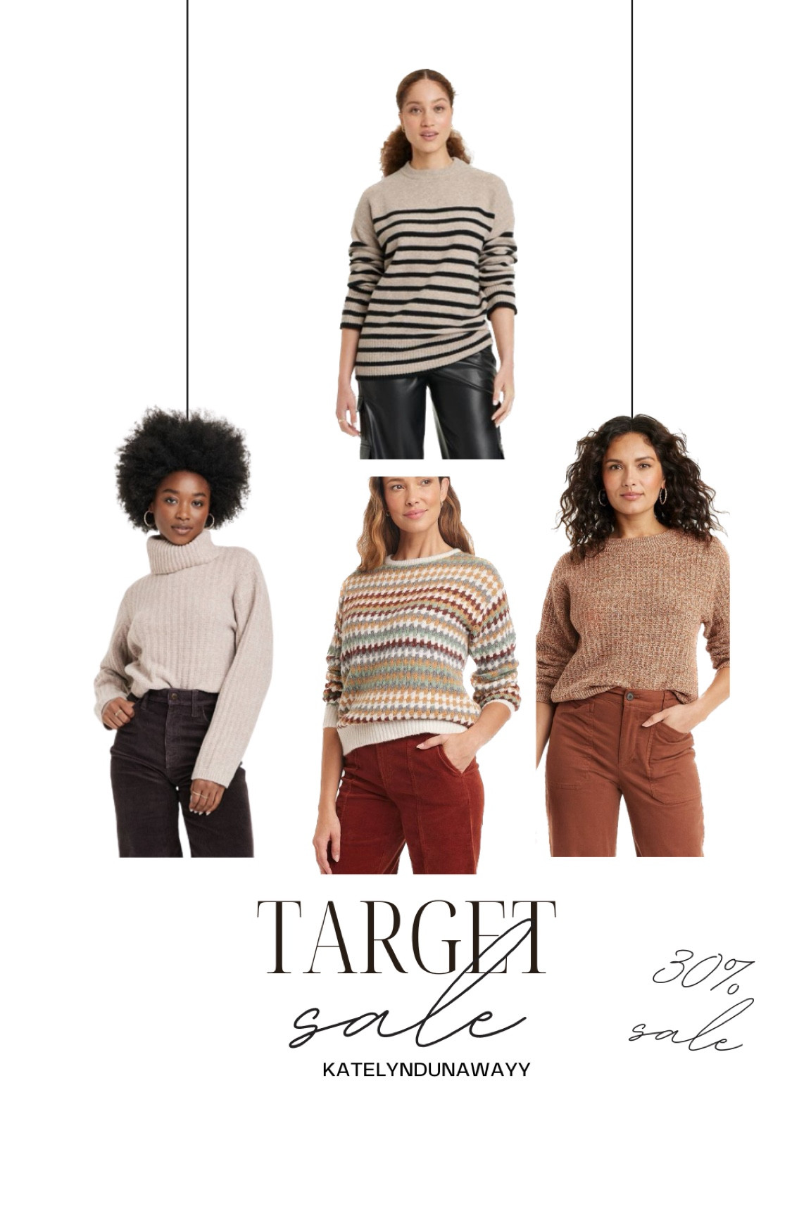 Target sale!! 30% off women sweaters #target #targetsweaters #targetsale

#LTKHoliday #LTKSeasonal #LTKsalealert