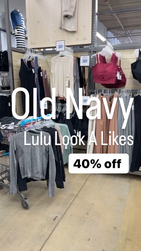 Comment “LINK” to get links sent directly to your messages. Sharing these lulu look a like finds from old navy! They’re 40% off today ✨ 
.
#oldnavy #oldnavystyle #oldnavyfinds #workoutclothes #lulu #lookalikes #athleisure #casualoutfit #casualstyle 

#LTKunder50 #LTKfit #LTKsalealert