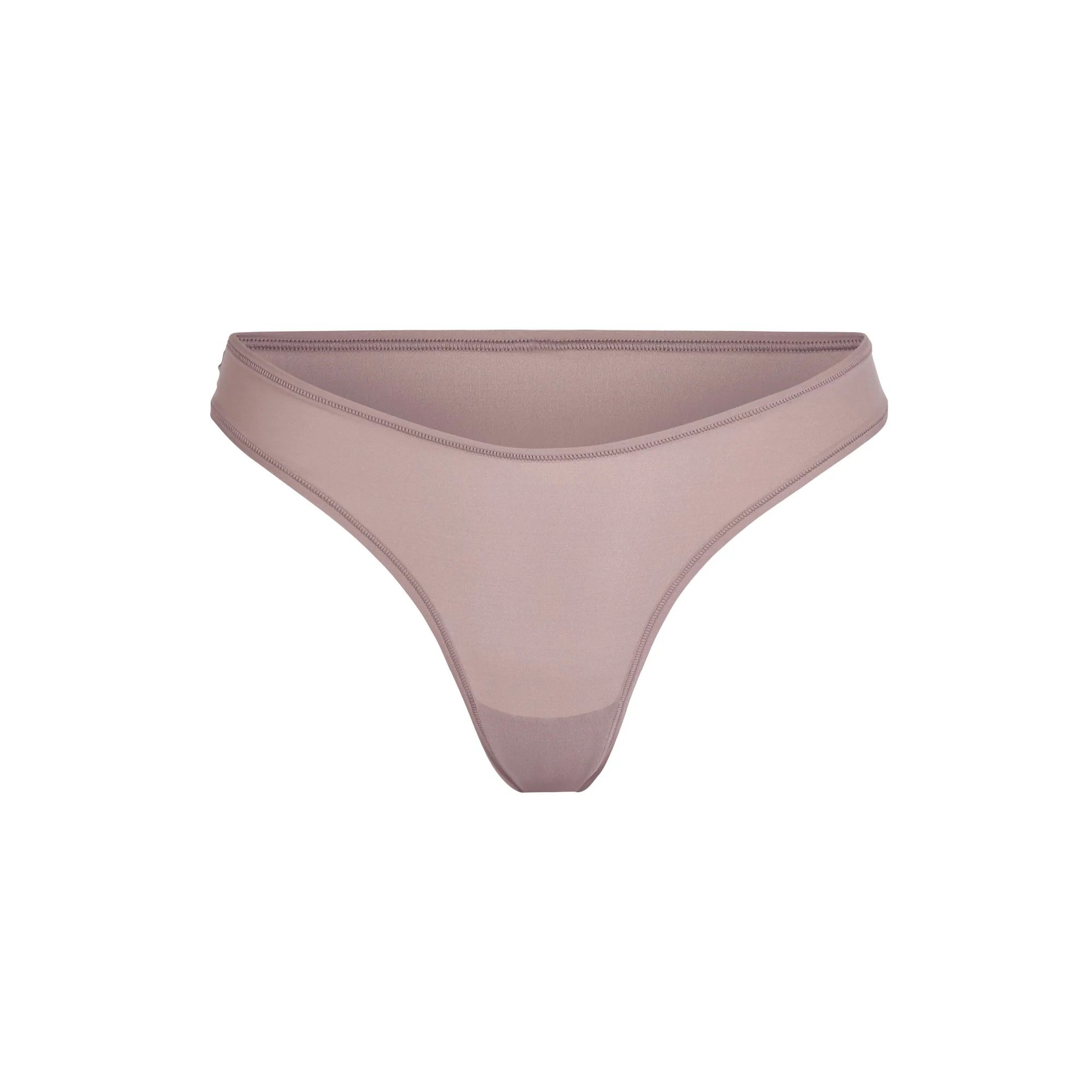 Fits Everybody Dipped Front Thong - Umber | SKIMS | SKIMS (US)